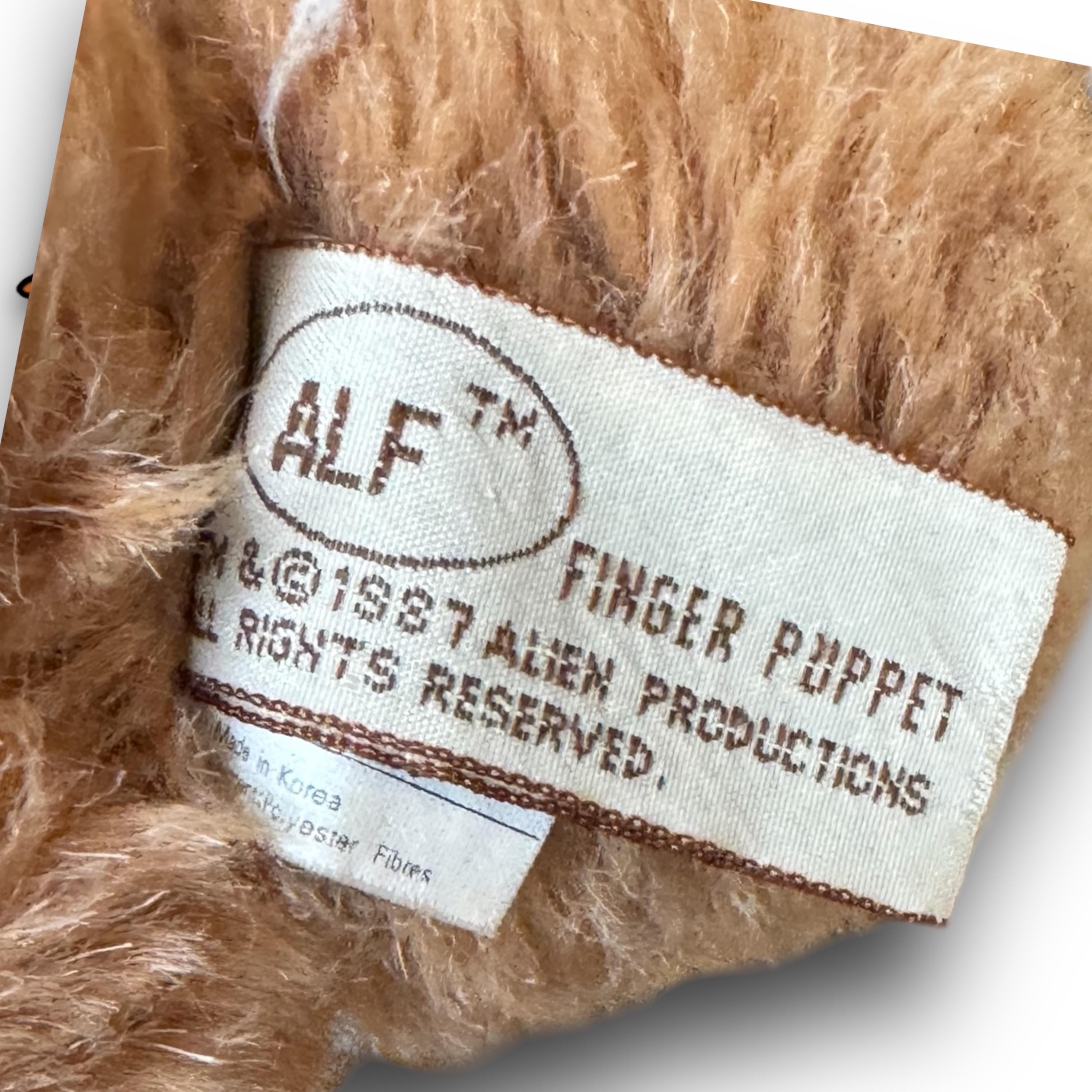 Vintage 1987 ALF Plush: Ganz Bros 13