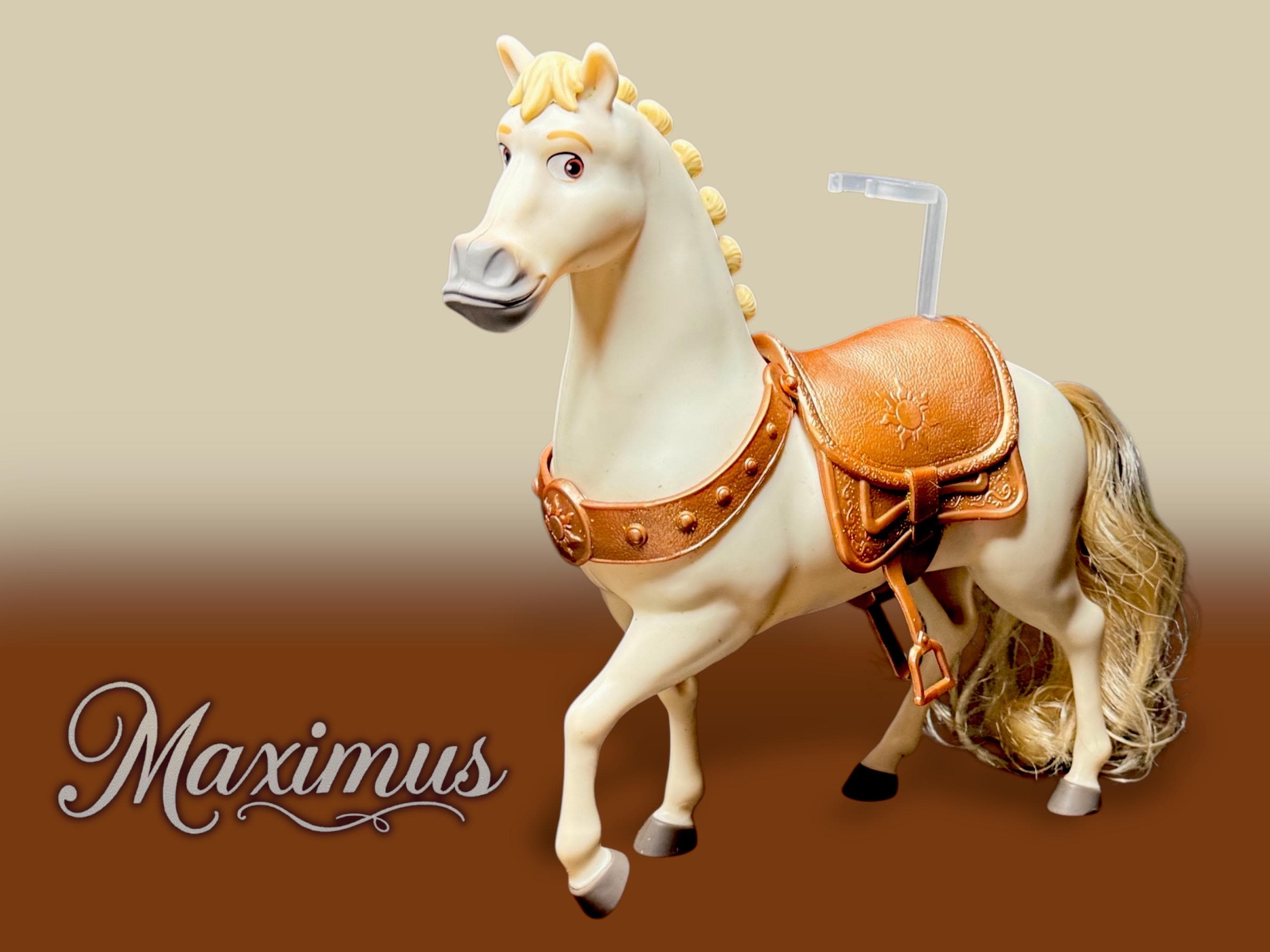 ディズニー 塔の上のラプンツェル マキシマス 馬のおもちゃ 12インチ