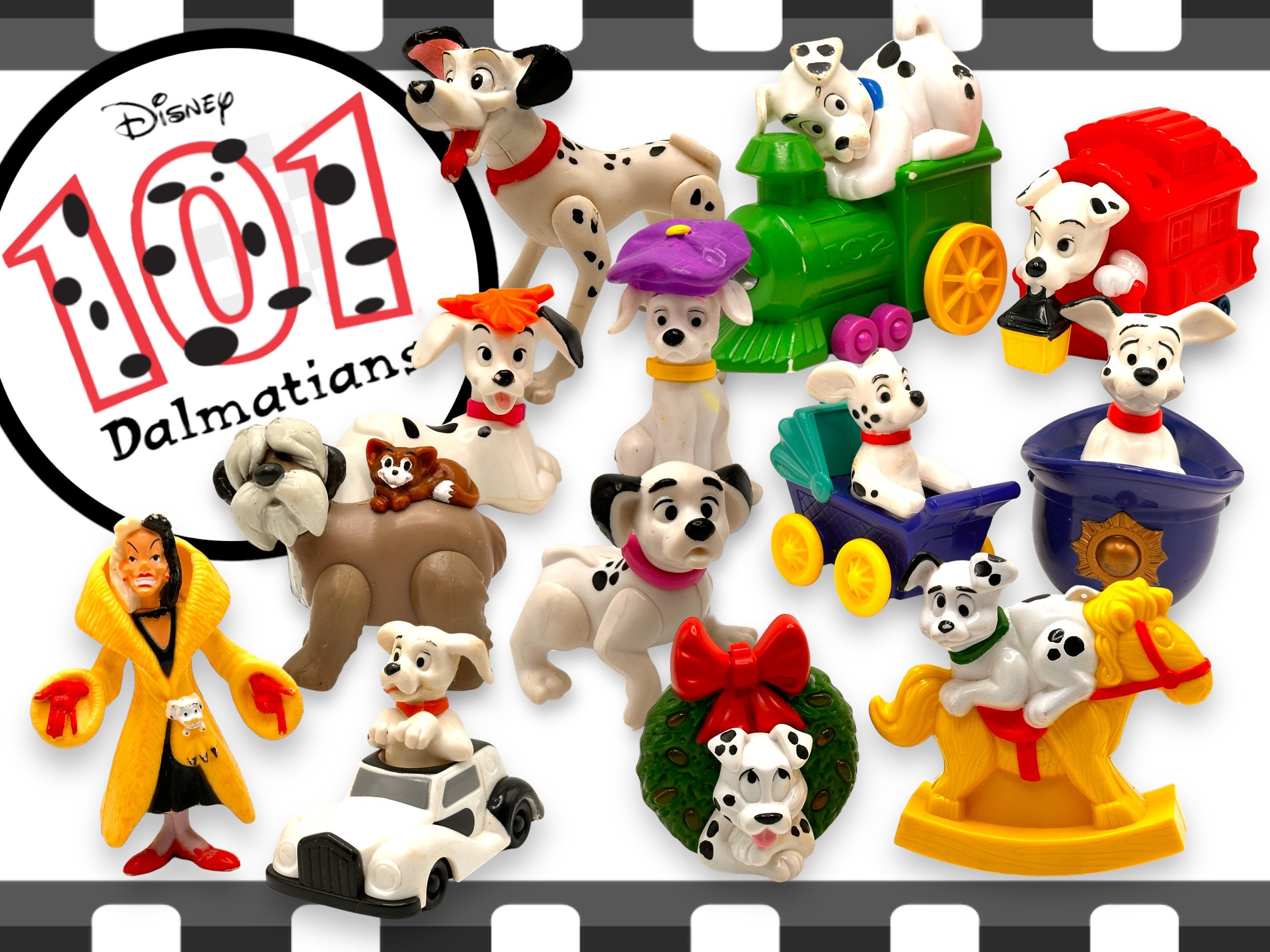 Disney's 101 Dalmations Mcdonalds Burger King Happy Meal Toy Disney's 101 Dalmations Mcdonalds Burger King Happy Meal Toy