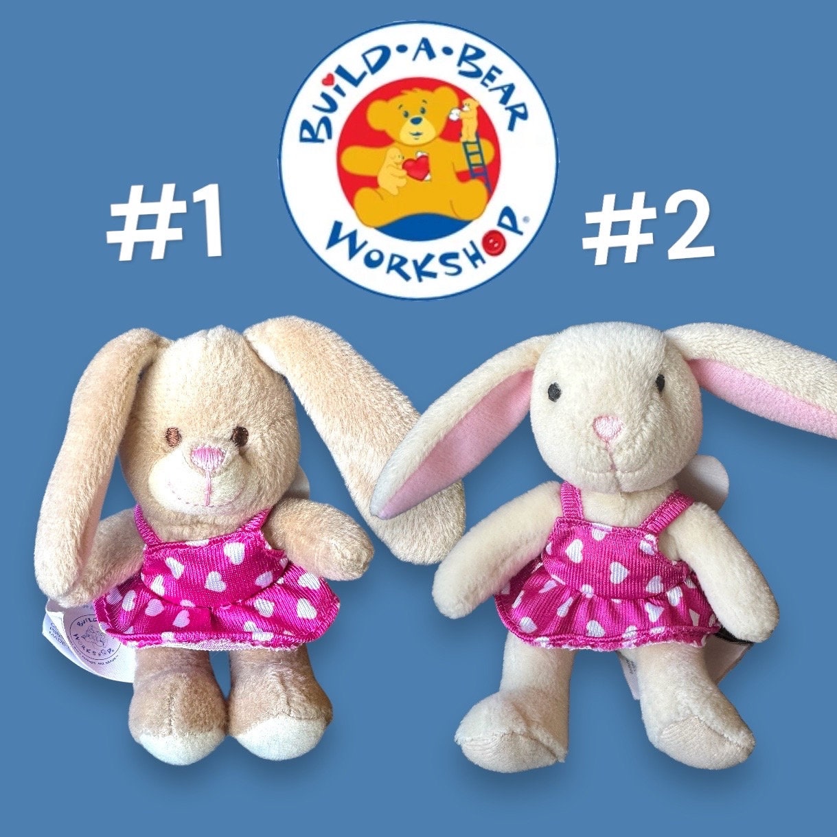 Build A Bear Workshop Mcdonald s Happy Meal Toy 3 Mini Plush 2006 07 