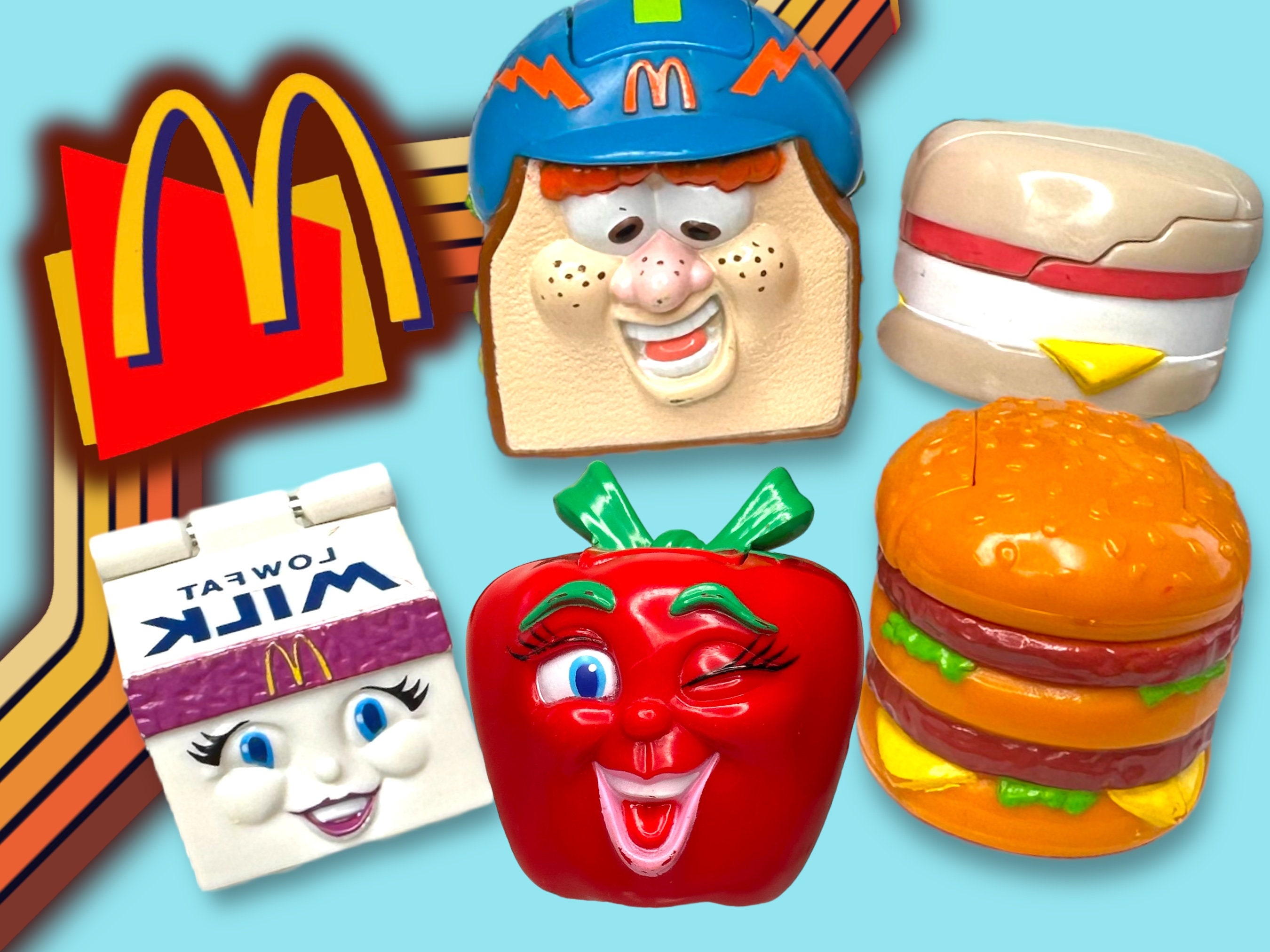 McDonald's Happy Meal Magic - Fast Food Maker - Hamburgers - Shakes -  McNuggets - Fries 