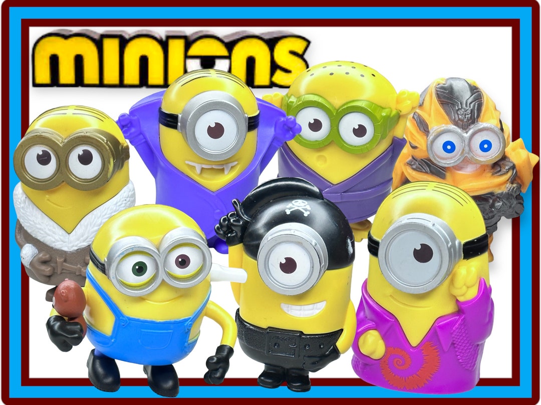 Cajita Feliz Juguetes De Los Minions Minions Que Juguetes Dan En La Cajita  Feliz McDonald's, 