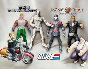 未使用 BANDAI L JOE MJ-1 当時物 1984 日本製 Vintage G.I. Joe, Jackie Chan Adventures, and Terminator Toys