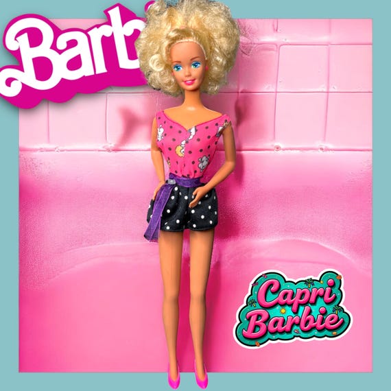 Vintage 1980s/90s Barbie Doll – Capri, Plaid, Tropical, Greeting