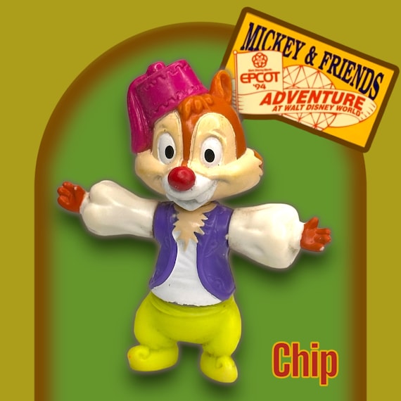 Vintage Disney Epcot Action Figures – Mickey and Friends, 1993