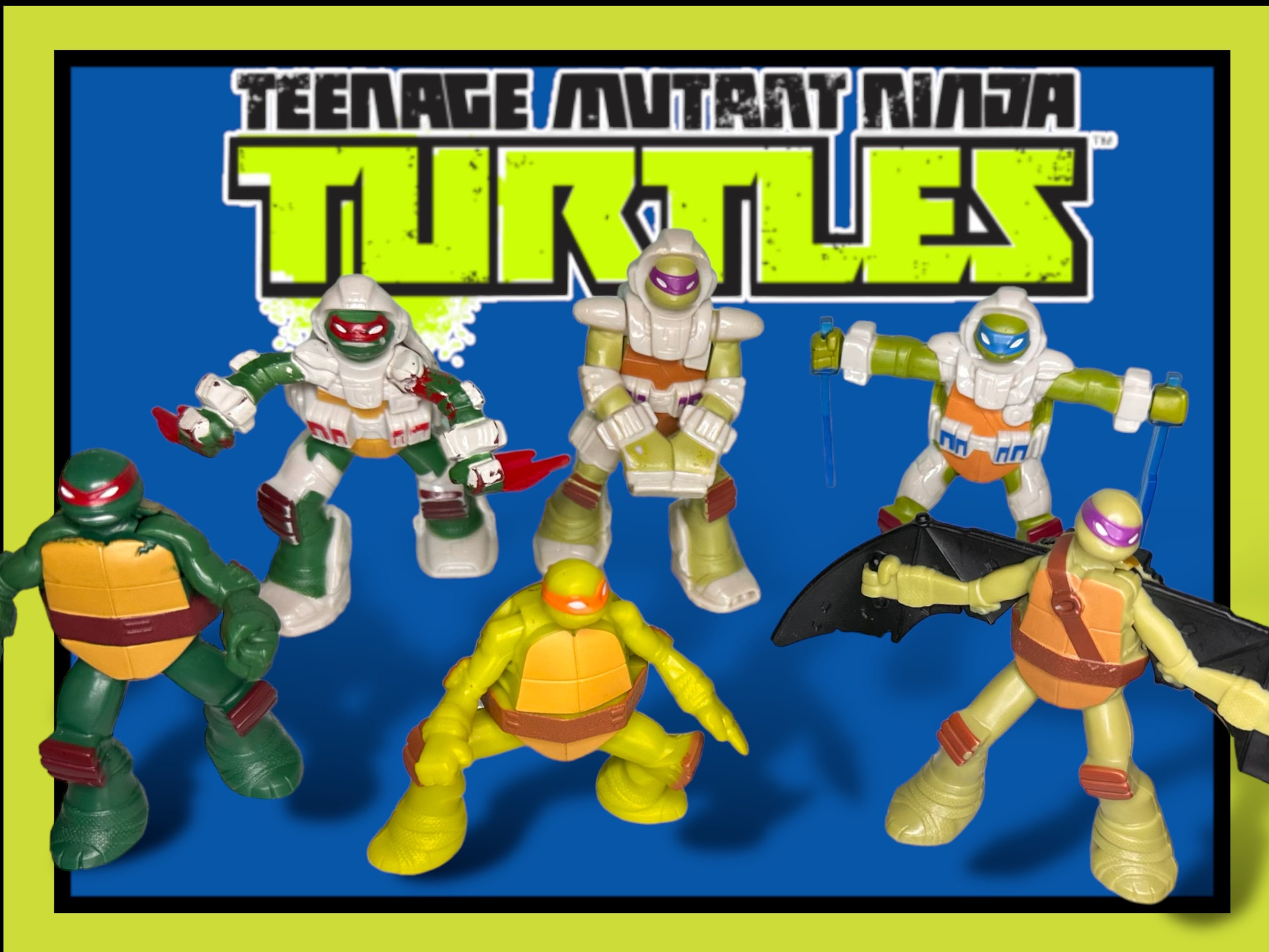 Paquete de juguetes de tortugas Ninj 6 - Juego de Peru