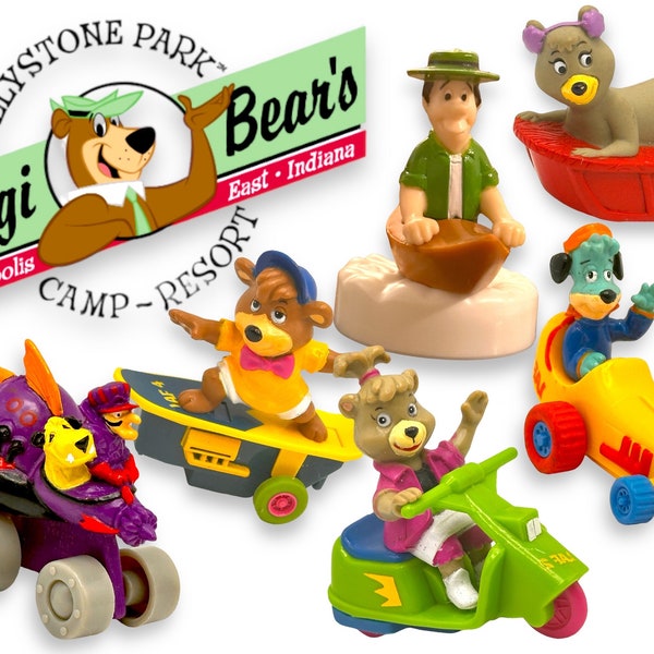 Yogi Bear Wacky Racers Dicky Dasterdly McDonalds Hardee's Hanna-Barbera Fender Bender Vintage You Pick