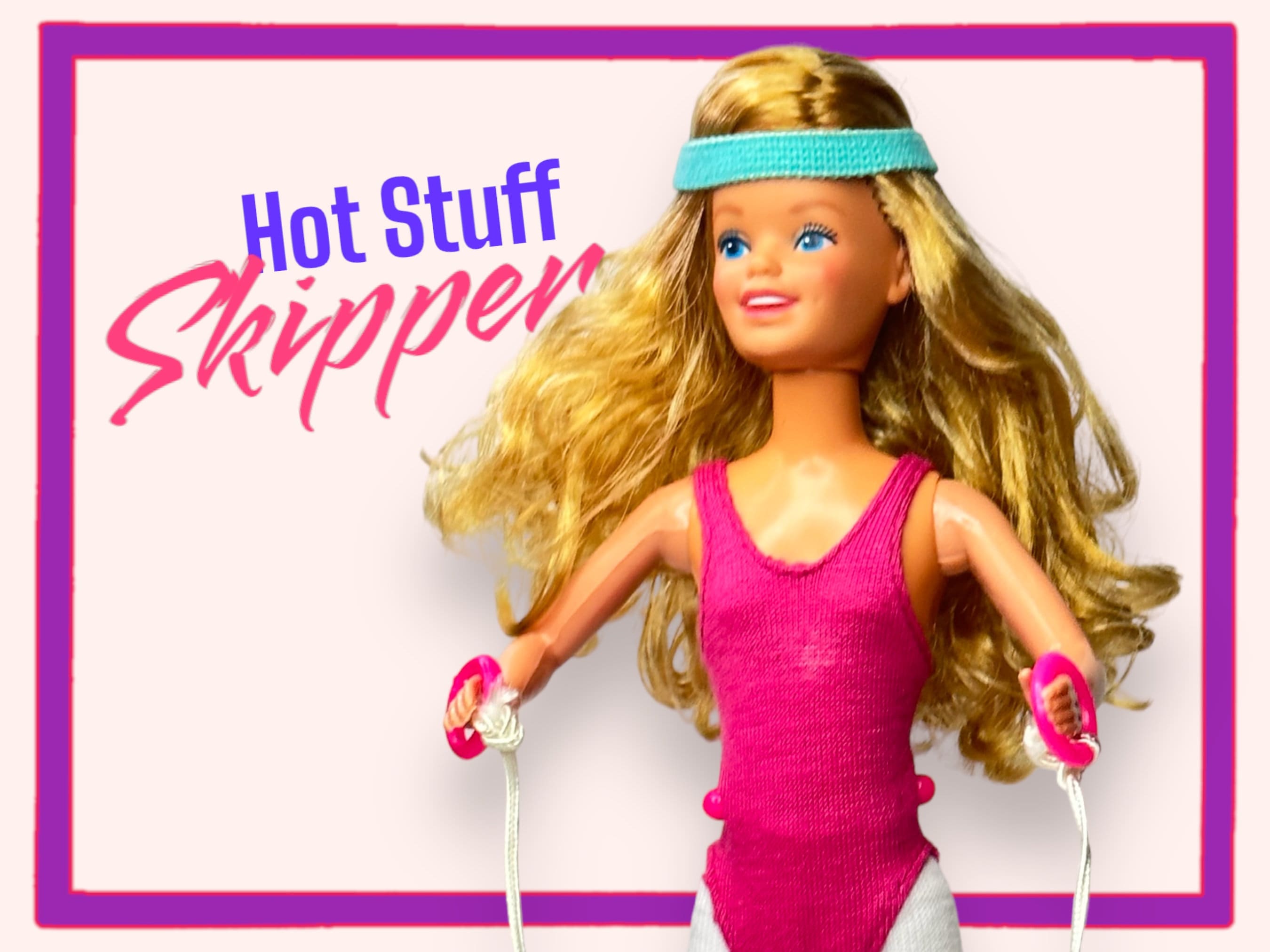 Barbie's Sister “hot Stuff Skipper,” 1985, Vintage, Work Out Doll