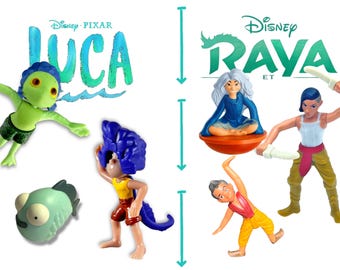 Mcdonalds 2021 Juguetes De Luca Mcdonalds Luca Juguetes De Cajita