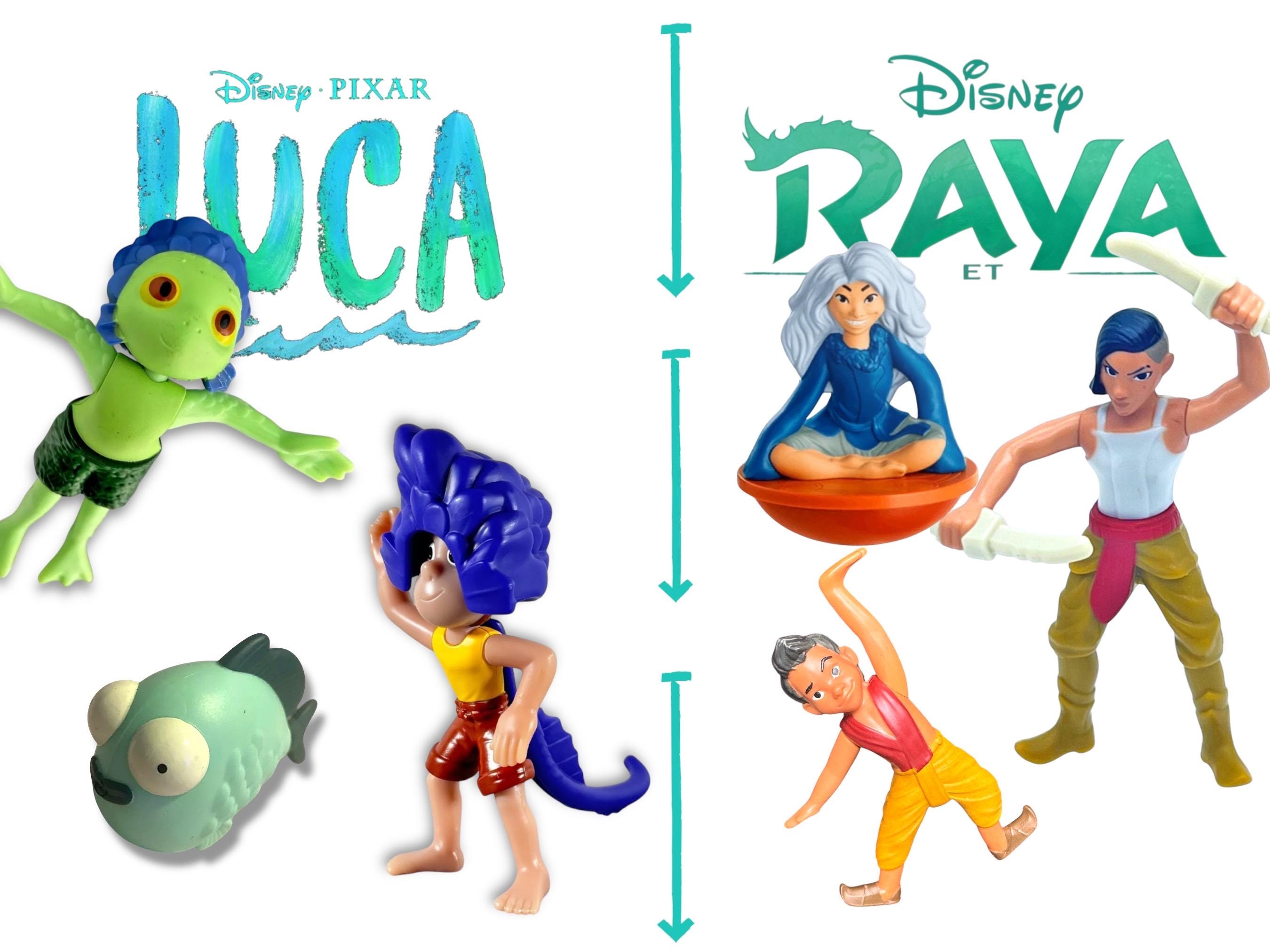 Luca Paguro Juguetes De Luca Mcdonalds Disney Pixar Luca Toys