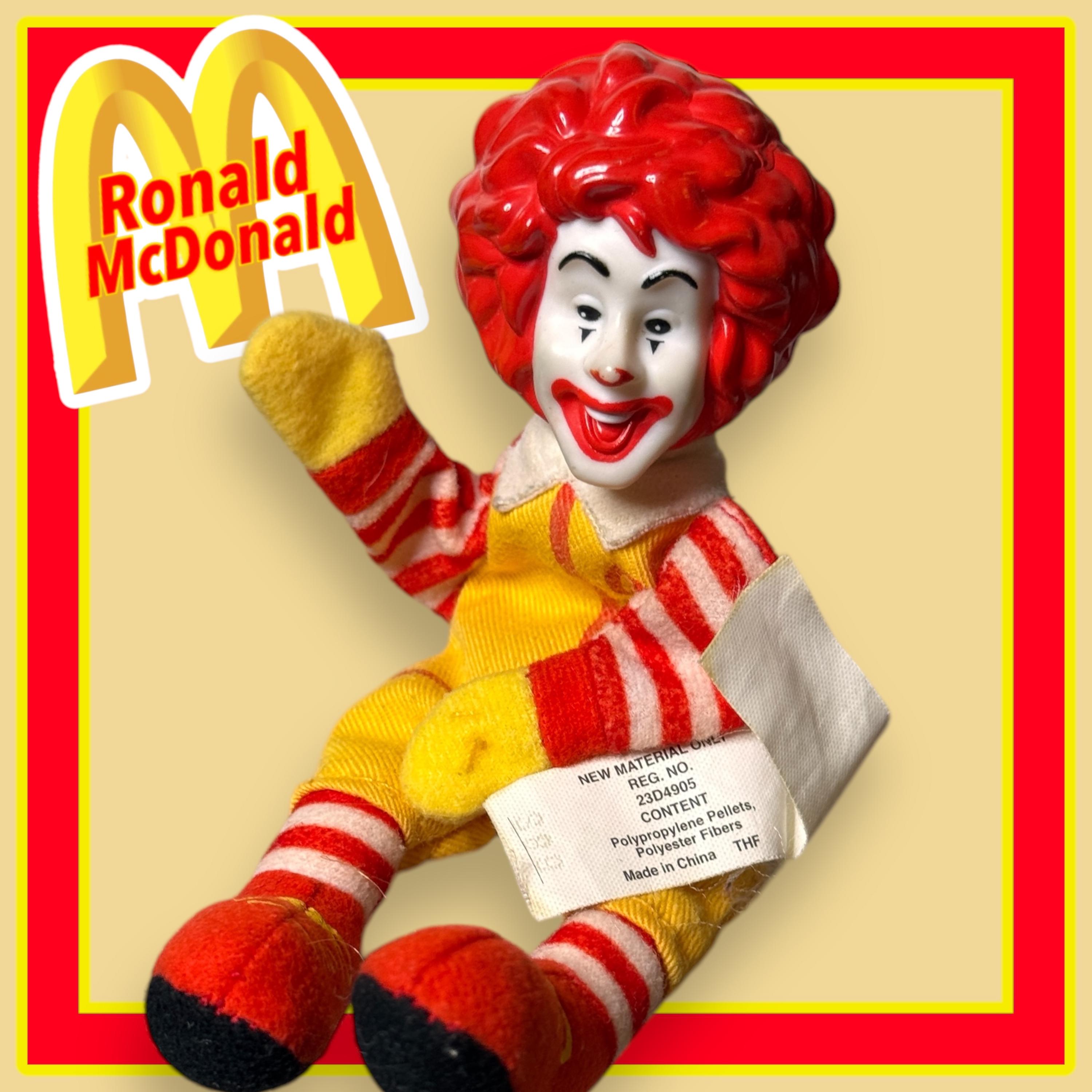 Baby Ronald Mcdonald's Toddler Happy Meal Toys Vintage Pre Loved