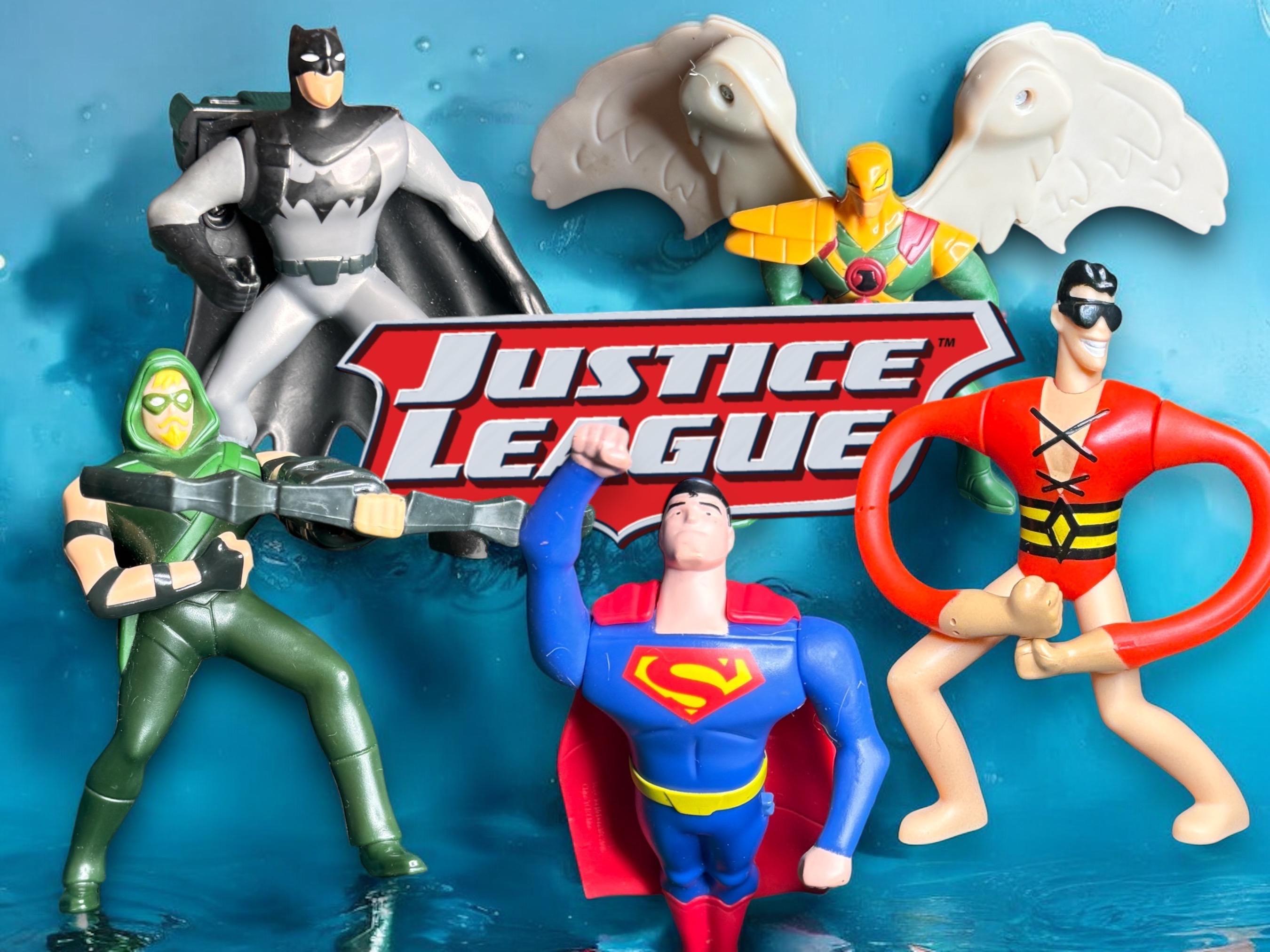 Justice League Action Mcdonald's Happy Meal Toys Set (2016) - Pre