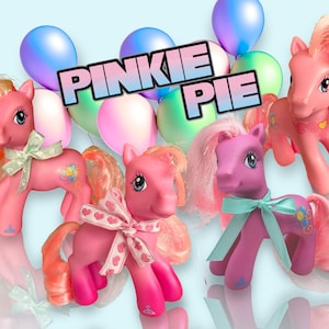 Pinkie Pie G3 2008 Sortie du MLP Saint-Valentin, amis préférés, principaux amis et Pinkie Pies Party Hasbro que vous choisissez