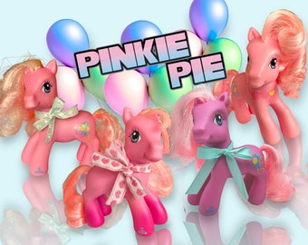 Pinkie Pie G3 2008 MLP Valentijnsrelease, favoriete vrienden, kernvrienden en Pinkie Pies Party Hasbro You Pick