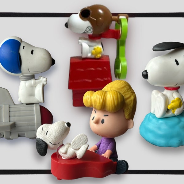 Le monde imaginaire de Snoopy McDonald's Happy Meal 2018 : jouets au choix