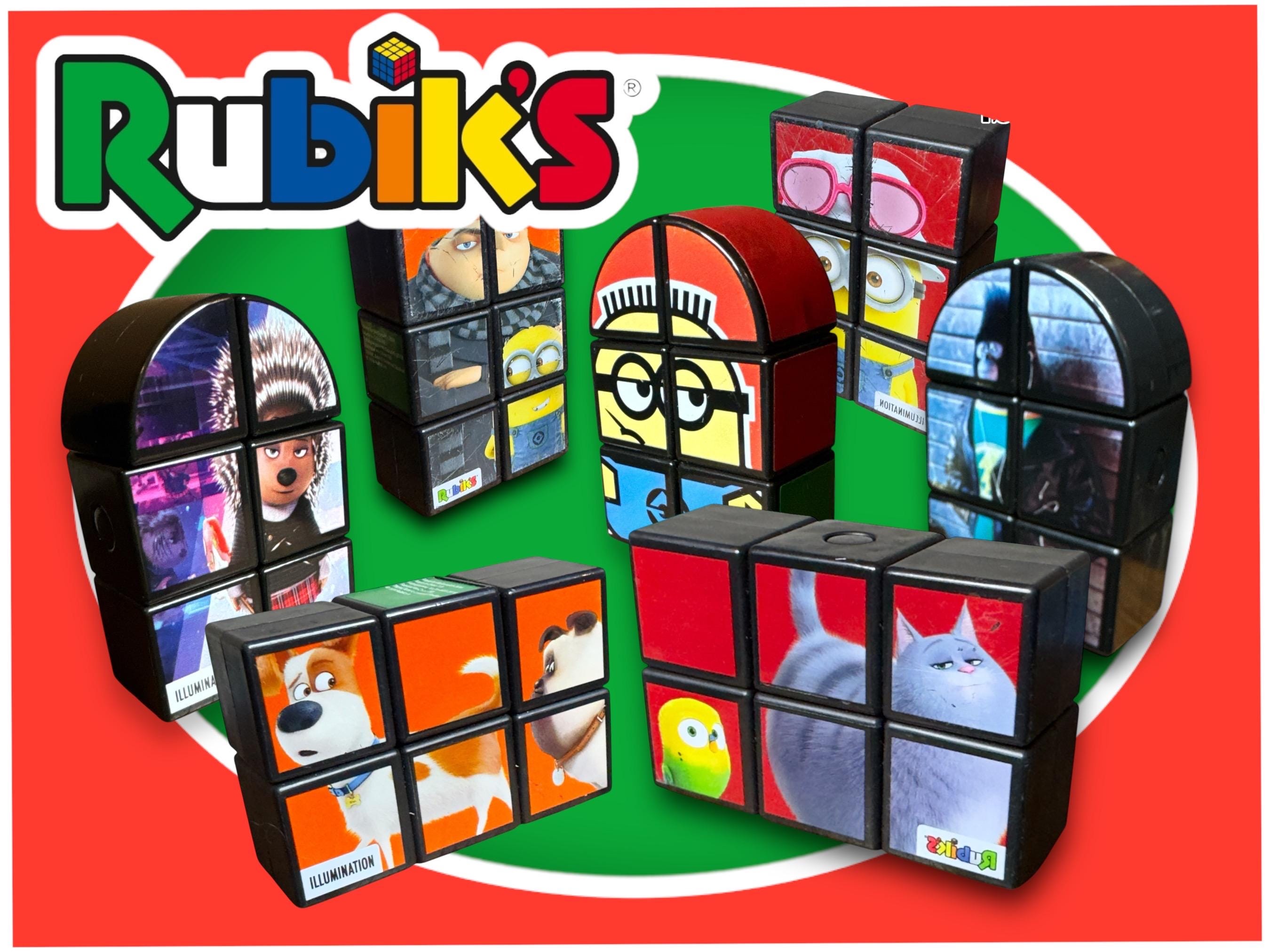 Cubos Mágicos Mcdonalds Cajita Feliz Cubo Rubik Rompecabezas De