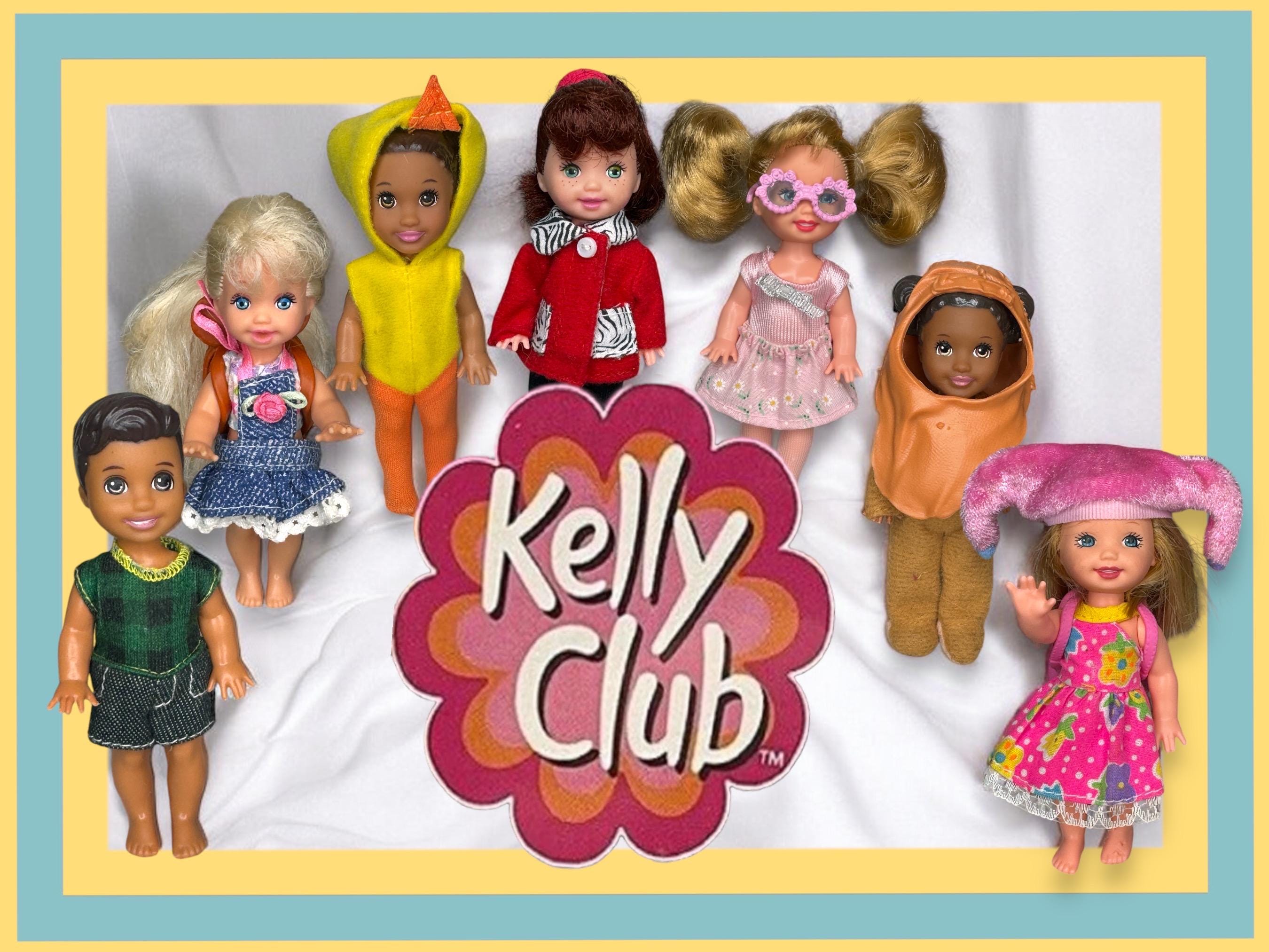 Tommy and Kelly, Barbie's Little Sister and Brother 4” Dolls by