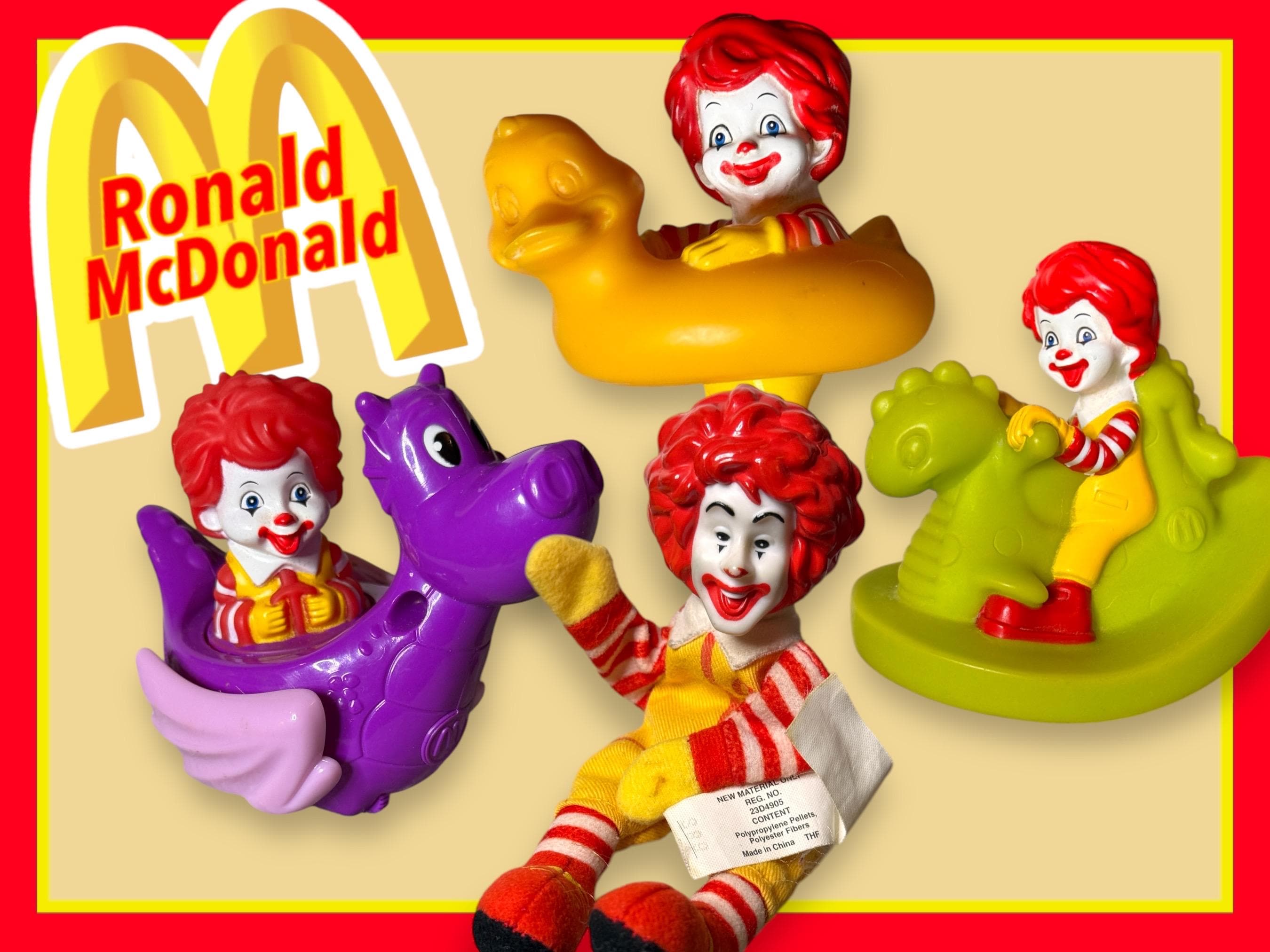 Baby Ronald Mcdonald's Toddler Happy Meal Toys Vintage Pre Loved