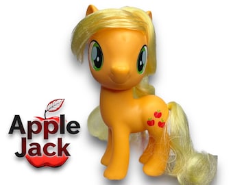 6-inch Applejack My Little Pony Figure With Molded Bangs (hasbro
