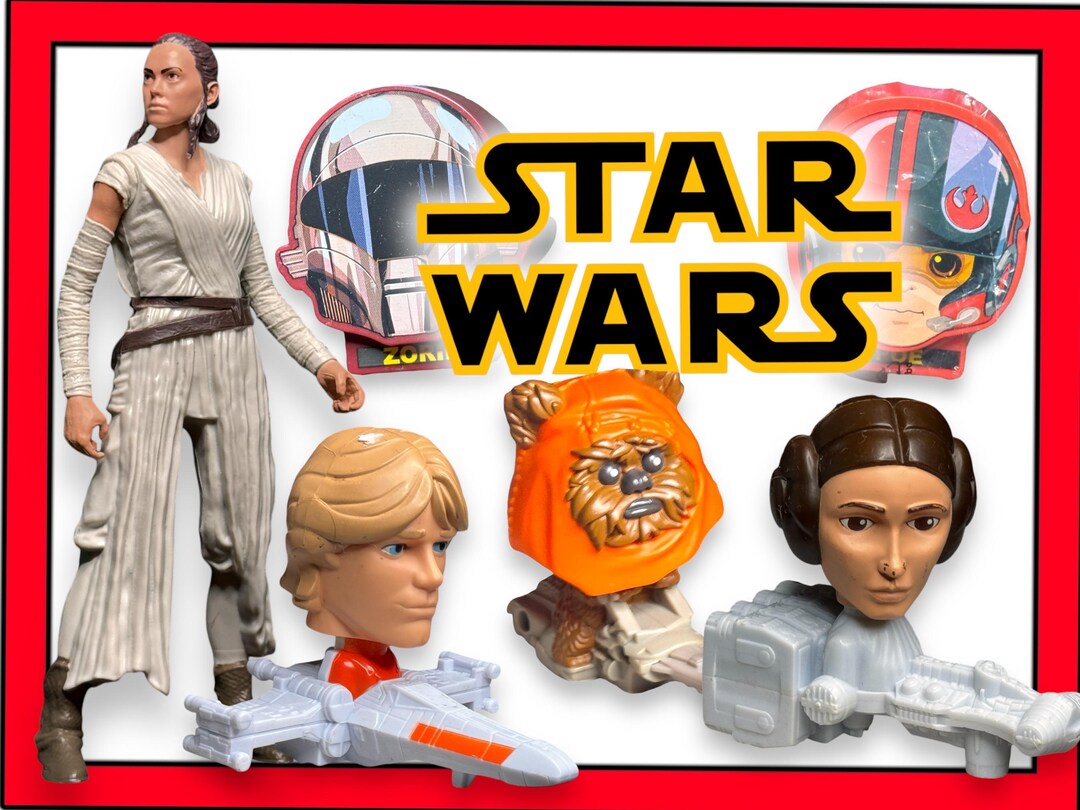Juguetes de la Cajita Feliz de Star Wars Vibtage McDonalds Varios  lanzamientos Años que usted elige España