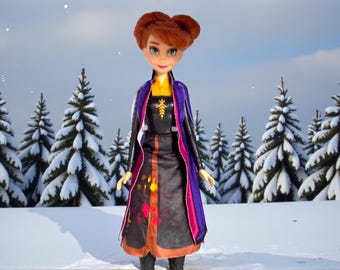 Disney Frozen II Anna Autumn Swirling Adventure Light-Up Doll | Hasbro | Original Outfit | Working | Pre Loved