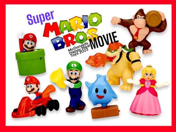 2022 McDONALD'S Super Mario Bros Movie Nintendo HAPPY MEAL TOYS Or Set