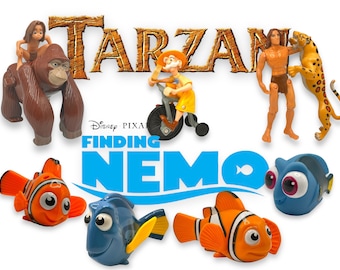 ディズニーのターザンとファインディング・ニモの映画、マクドナルドの