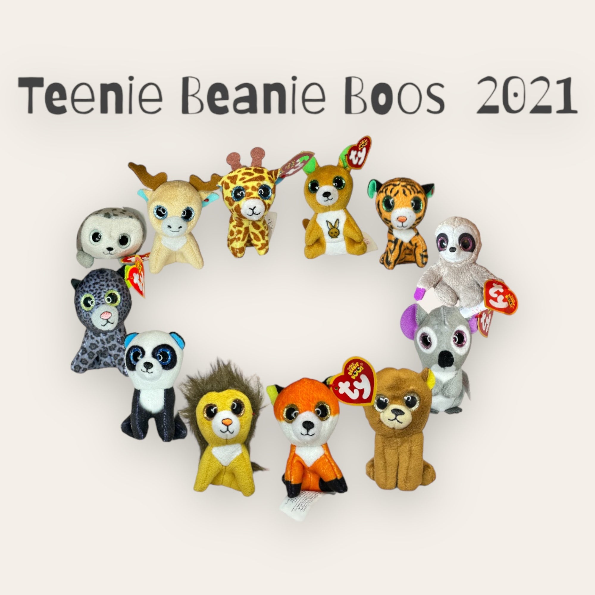 2021 ty Teenie Beanie Boos Mcdonalds Happy Meal Toys You Pick
