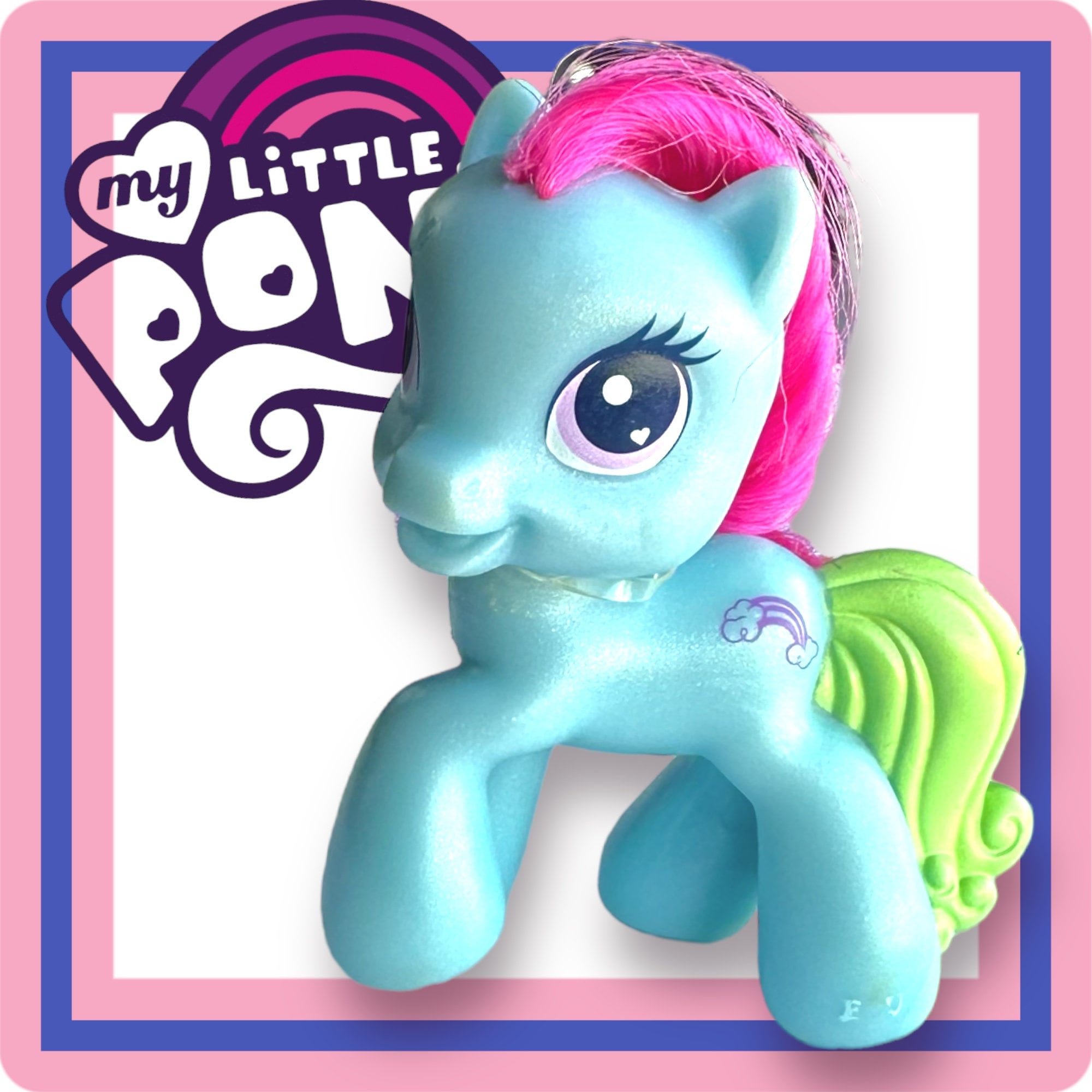 G3.5 My Little Pony, 2009 Mcdonalds Happy Meal Toy, Brushable Tail