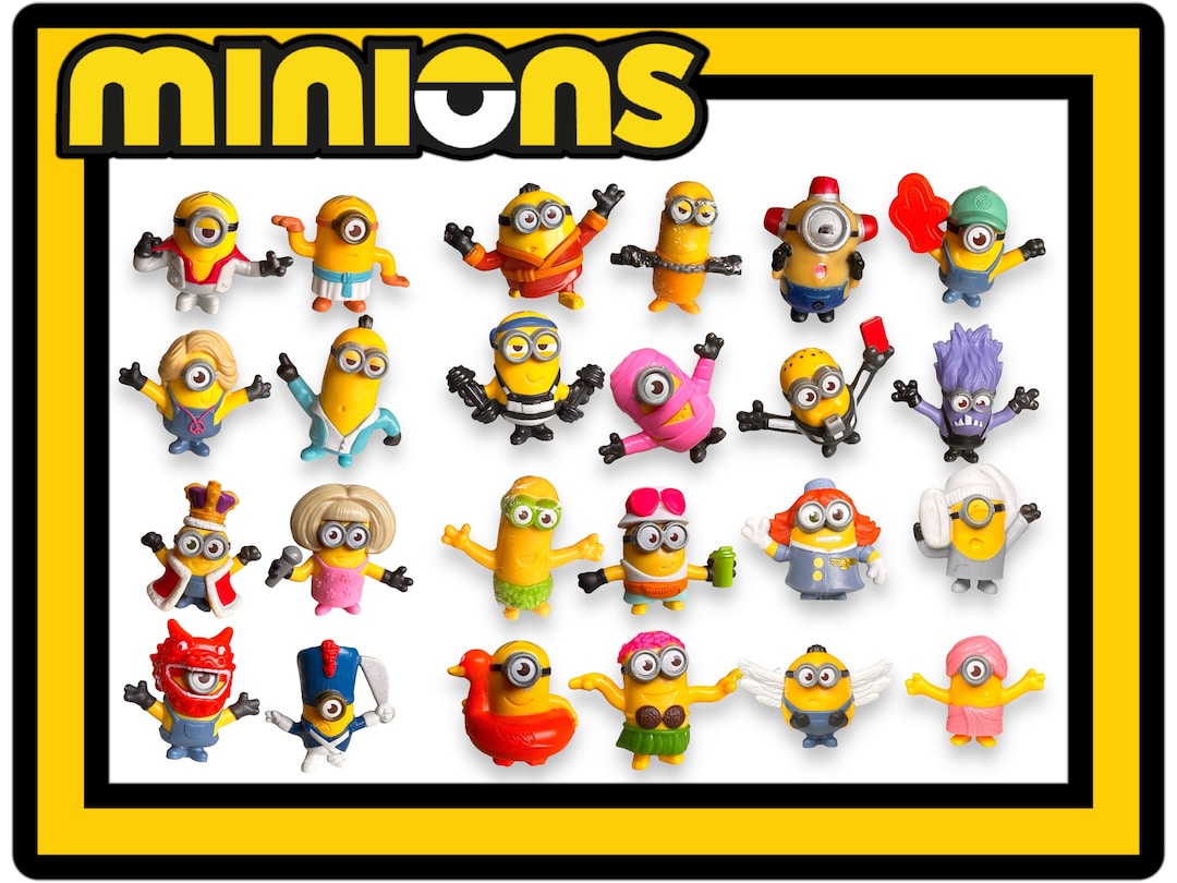 Cajita Feliz ColecciÃ³n Minions Mcdonalds 2021 Cajita Feliz