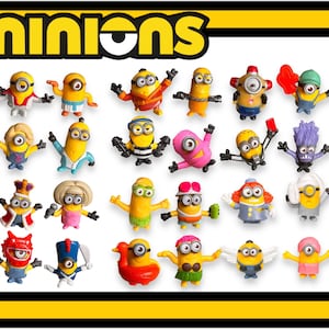 Rise of the Gru Minions Movie 2018 McDonald&#39;s Happy Meal Capsule Toys -  You Pick