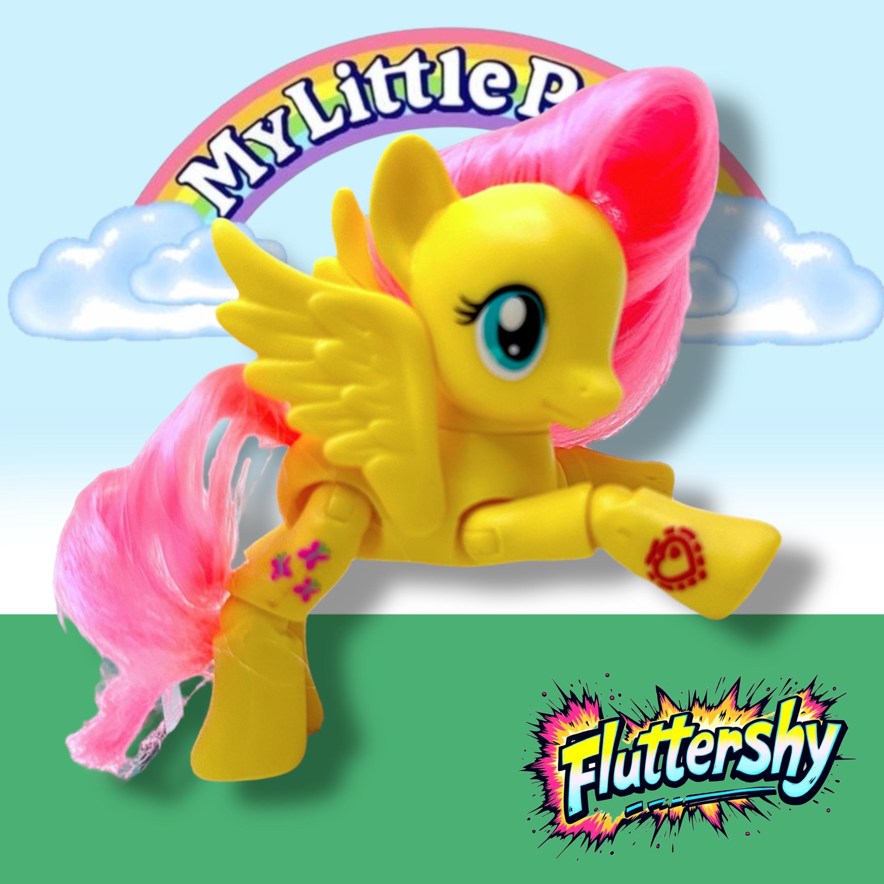 G4 マイリトルポニー フィギュア: 可動式、ブラシで動かせる髪 - Etsy 日本