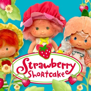 Strawberry Shortcake Friends Cherry Cuddler w/ Gooseberry Apple Dumpling w/ Tea Time Turtle Apricot w/ Hopsalot - You Pick