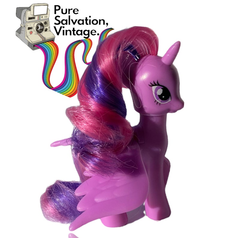 Princess Twilight Sparkle Unicorn Pegasus My Little Pony G4 3 Brushable Hasbro image 8