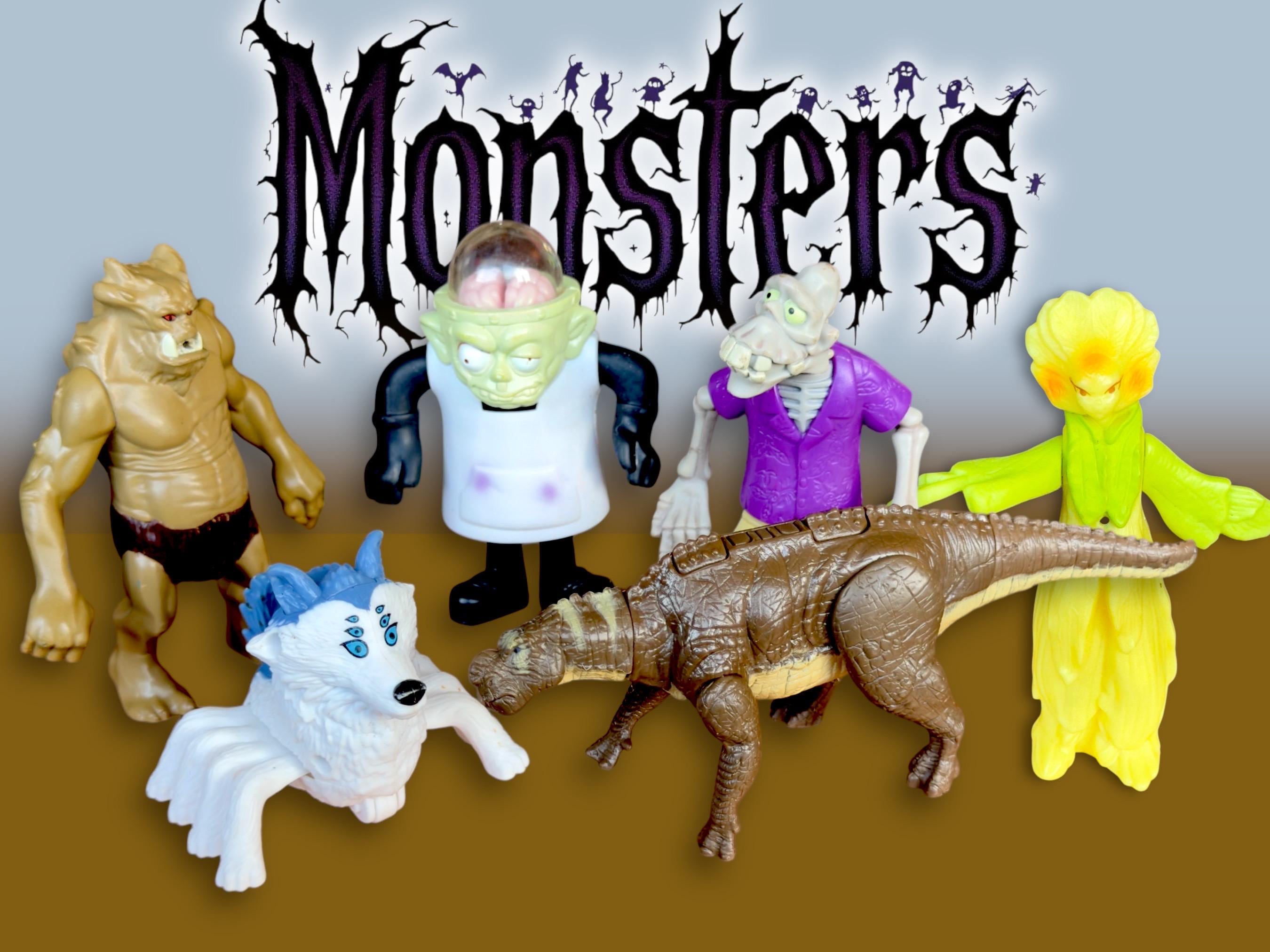 Vintage Fast Food Toy Figures - Mcdonald's & Burger King, You Pick