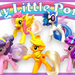 G3 My Little Pony  McDonalds Happy Meal Toys, Brush-able Tail Pony Figure - New & Pre Loved - You Pick