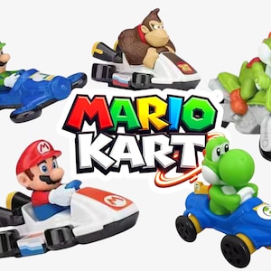 Super Mario Kart Golden Super Mario Donuts Meal Spielzeug