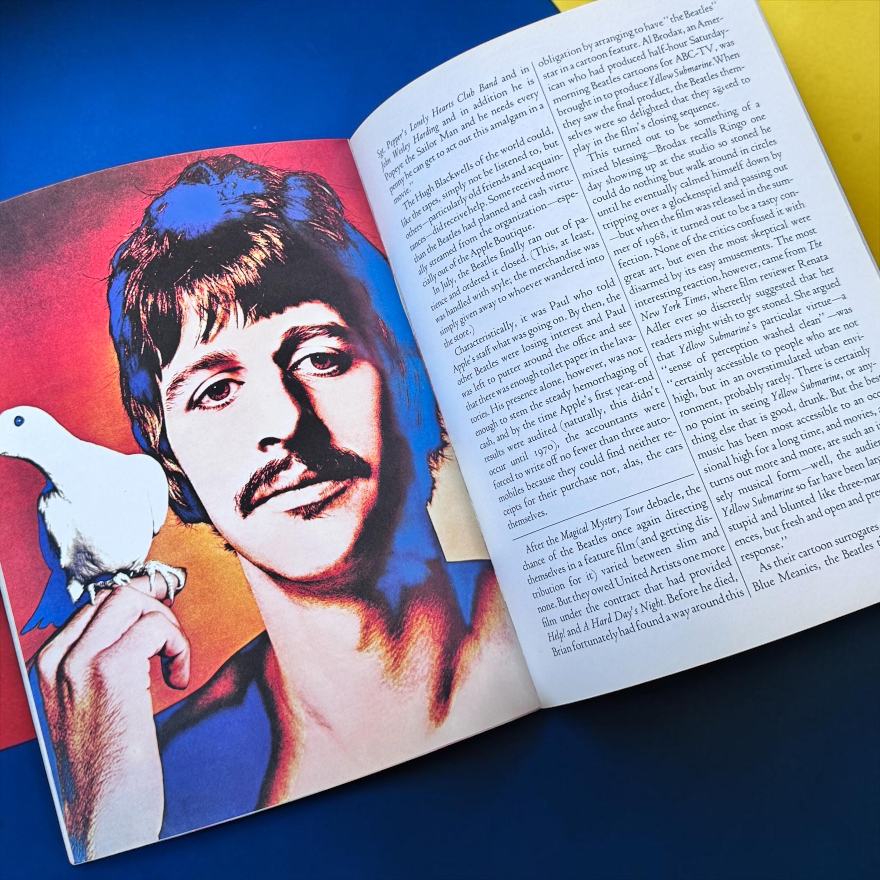 Vintage Beatles Book 1980 Rolling Stone Press Andy Warhol Cover