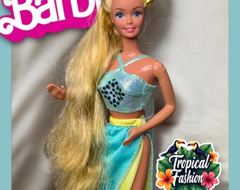 1980年代/90年代のヴィンテージバービー人形 - カプリ、チェック柄