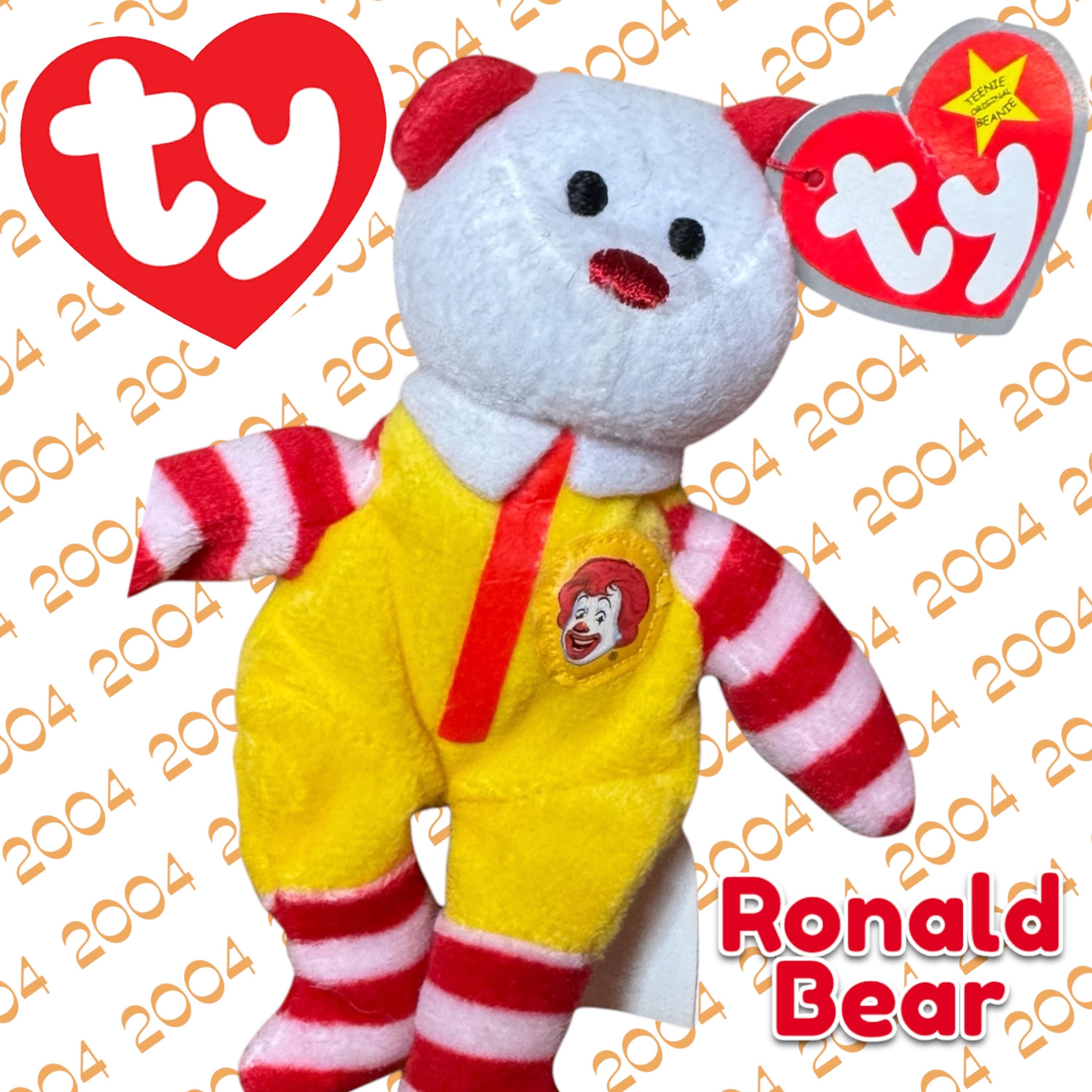2004 TY 25th Anniversary Bears Mcdonalds Happy Meal Beanie Babies