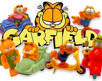 Garfield Burger King & McDonalds Happy Meal GO GO Garfield Toys Vintage 1988 You Pick