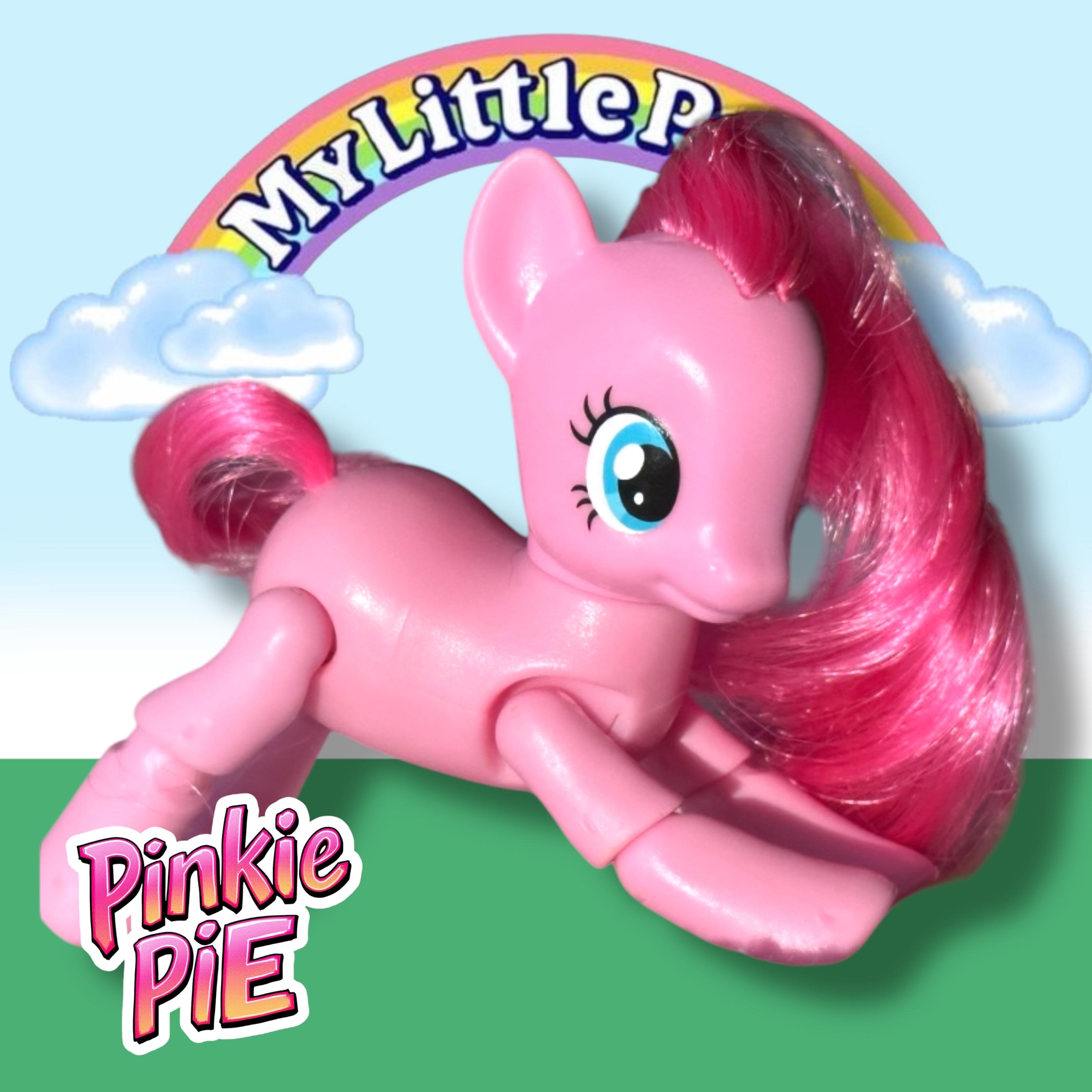 G4 マイリトルポニー フィギュア: 可動式、ブラシで動かせる髪 - Etsy 日本