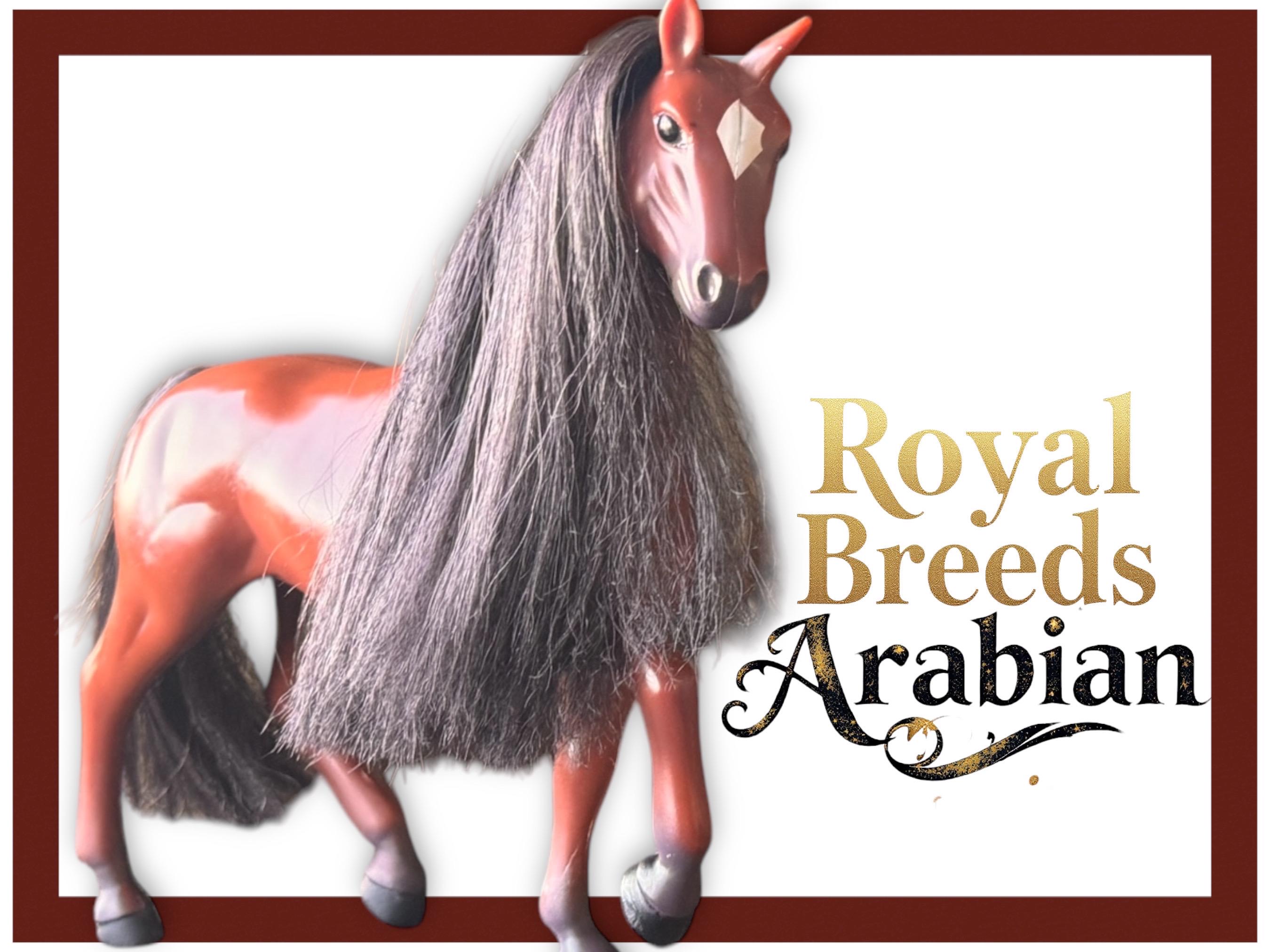 Vintage Lanard Royal Breeds Arabian Horse Figure, Chestnut