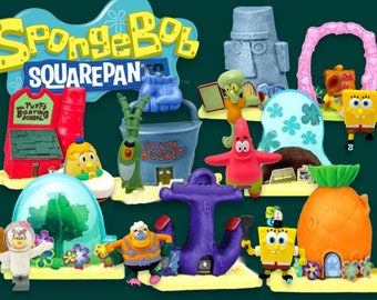Ensembles de jouets pour la maison Bob l'éponge 2021, jouets Happy Meal de McDonald's au choix