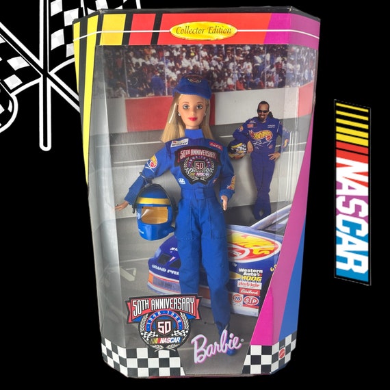Barbie NASCAR Collectors Edition 1998 50th Anniversary and 1999