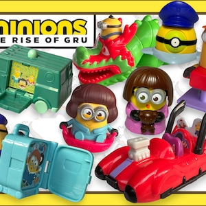 McDonald’s Minions The Rise of Grunge Happy Meal Toys You Pick
