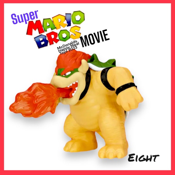 Nintendo Super Mario bros. Movie fire breathing Bowser McDonald's