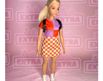 Barbie Extra Moderna Étnica Figura Completa Estilo Alternativo - Main Image