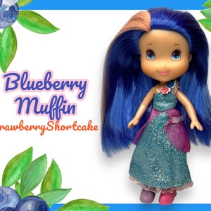 Strawberry Shortcake, Berry Blends, Blueberry Muffin, Scented Doll, cc2011 Hasbro