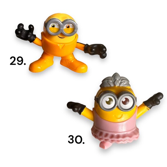 Figurine Peluche Minion McDonald's #47 - 2019 - Très Bon état - Occasion
